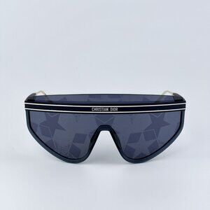 Dior Men BRAND NEW Sunglasses Matte Navy Blue Silver Mask DIORCLUB M2U